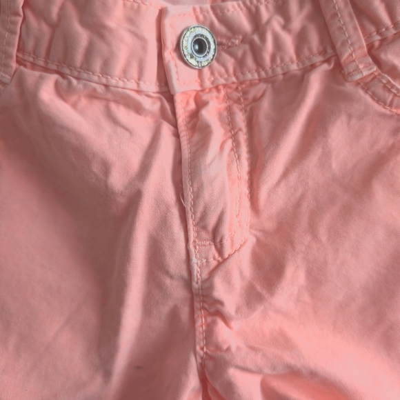 Gymboree Girls Cotton Coral Shorts Size 6 - Picture 4 of 9